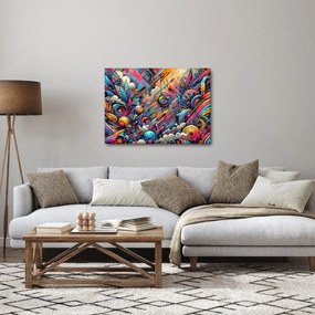 Obraz - Kolorowe graffiti (70x50 cm)