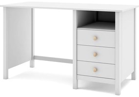 Biurko dziecięce z drewna sosnowego 54x120 cm Max – Marckeric