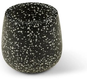 Ciemnoszara doniczka Bonami Selection Terrazzo, ø 15 cm