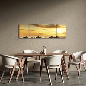 Obraz - Chaty na pustyni (170x50 cm)