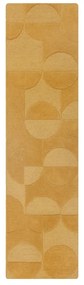Dywan chodnikowy wełniany w odcieniach ochry 60x230 cm Gigi – Flair Rugs