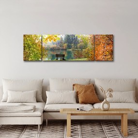 Obraz stawu (170x50 cm)