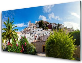 Panel nad blat kuchenny Tropikalna Metropolia pod Palmami