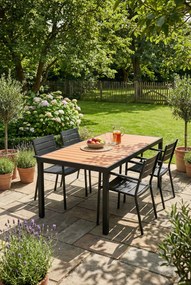 Stół brązowy ogrodowy na podwórko na taras C0-A51