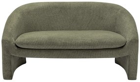 Kanapa 2-osobowa z zieloną tapicerką - OSSANA