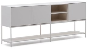 Biała niska komoda 195x80 cm Vedrana – Kave Home