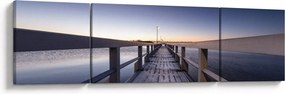 Obraz - Na molo (170x50 cm)