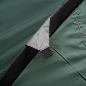 Outsunny Namiot Kempingowy dla 2 Osób, Otwory Wentylacyjne, Hak na Lampę, Torba Transportowa, Szary+Żółty