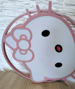 Plafon lampa LED sufitowa AT89-KITTY RÓŻOWA