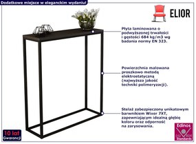 Czarna loftowa konsola S0-B21