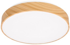 Drewniany Plafon Sufitowy Led Z Pilotem W8-W57