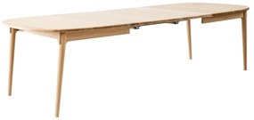 Naturalny rozkładany stół z litego drewna dębowego 106x184 cm Miro – Hammel Furniture