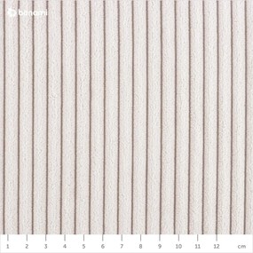 Beżowe tapicerowane łóżko jednoosobowe bez stelaża 120x200 cm Mattis – Meise Möbel