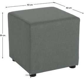 Taboret REGOR, zielony