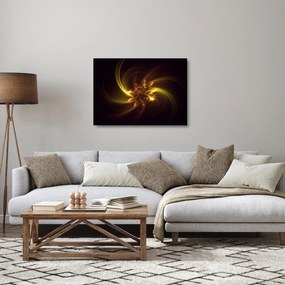 Obraz na szkle - abstrakcja śmigieł (70x50 cm)