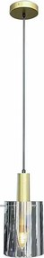 Złota lampa wisząca z metalu M6-L98