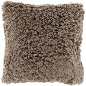 Dekoracyjna poduszka KJELD 45x45 cm, brązowa