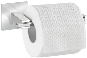 WENKO 23859800 - Uchwyt na papier toaletowy TURBO-LOC QUADRO ED 16,5x6,5 cm stal nierdzewna