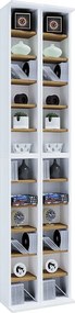 Drewno CD DVD Stand Shelf Cabinet Almera