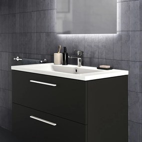 Antracytowa wisząca szafka pod umywalkę 100x63 cm i.Life B – Ideal Standard