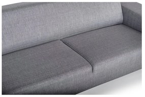 Jasnoszara sofa Scandic Diva, 216 cm