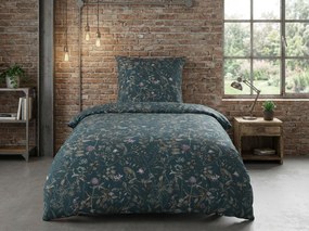 PrzytulneMieszkanie.pl PrzytulneMieszkanie.pl Pościel z bawełny renforcé SELMIRA ciemnozielona kieszeń hotelowa Rozmiar pościeli: 70 x 90 cm | 140 x 200 cm