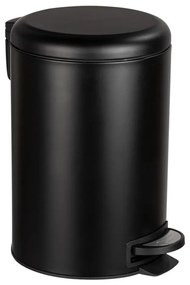 WENKO 54913100 - Kosz na śmieci LEMAN 25x38 cm czarny