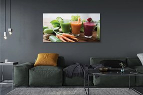 Obraz drukowany na płótnie Energetyczne Koktajle Warzywne