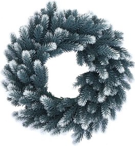 Sztuczna wieńce MCW-O98, jodła ze śniegiem