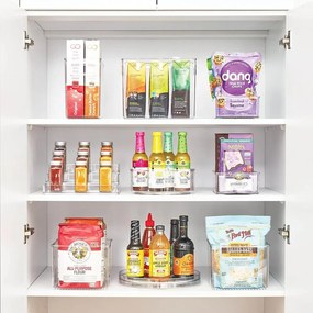 Obrotowy plastikowy organizer na przyprawy ø 29 cm Linus – iDesign