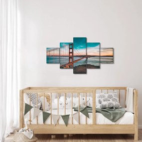 Obraz - Golden Gate, San Francisco (125x70 cm)