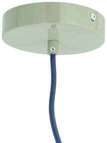 Zielona lampa wisząca z metalowym kloszem ø 22 cm Bubble – Bloomingville