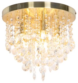Inteligentna lampa sufitowa złota ze szkłem w tym 6 Wi-Fi G9 - Medusa ArtDeco Oswietlenie wewnetrzne
