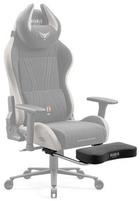 Materiałowy podnóżek do fotela Diablo X-Horn 2.0 Camel Black, Diablo X-One 2.0 Night Blue