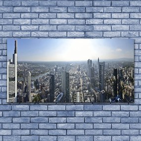 Obraz na płótnie Rytm Miejskiej Zabudowy