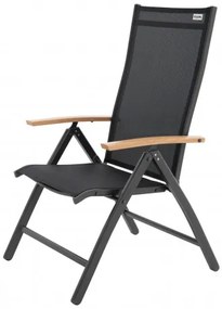 BERGAMO EXPERT WOOD - aluminiowy zestaw sof 4+1