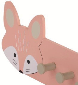 Wieszak z MDF z motywem zwierzątka, 47 x 14,5 cm
