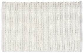 Biały tekstylny dywanik łazienkowy 50x80 cm Ecoli – Wenko
