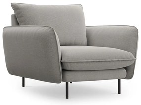 Jasnoszary fotel Cosmopolitan Design Vienna