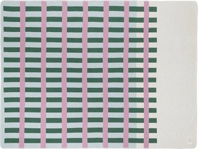 Zielono-różowy koc 160x200 cm Onu – noo.ma