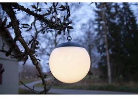 Wisząca solarna lampa ogrodowa Star Trading Globus, ø 20 cm