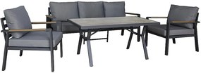 Zestaw aluminiowy BOSTON dla 5 osób