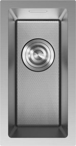 Mexen Trixo zlewozmywak stalowy 1-komorowy 230 x 440 mm, inox HC - 6411221000-01HC