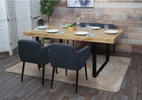 Zestaw do jadalni MCW-L13 (3-częściowy),  antracyt