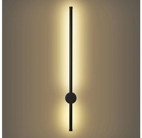 Brilagi - Kinkiet zewnętrzny AURA LED/12W/230V 3000K IP54 czarny