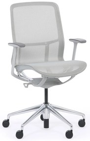 Krzesło biurowe ELVI, szary