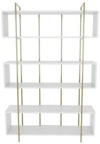 Biblioteczka Bruti White and Gold