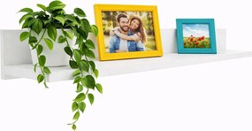 Biała Nowoczesna Półka Wisząca 80 Cm H2-D13