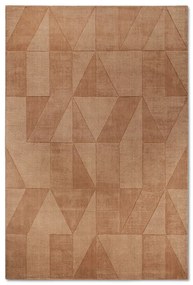 Brązowy wełniany dywan tkany ręcznie 120x170 cm Ursule – Villeroy&amp;Boch