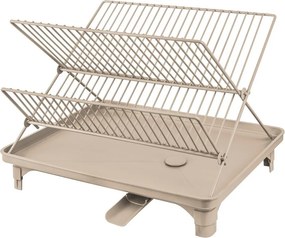 Beżowy ociekacz dwupiętowy 42x29 cm Dry-It – Mette Ditmer Denmark